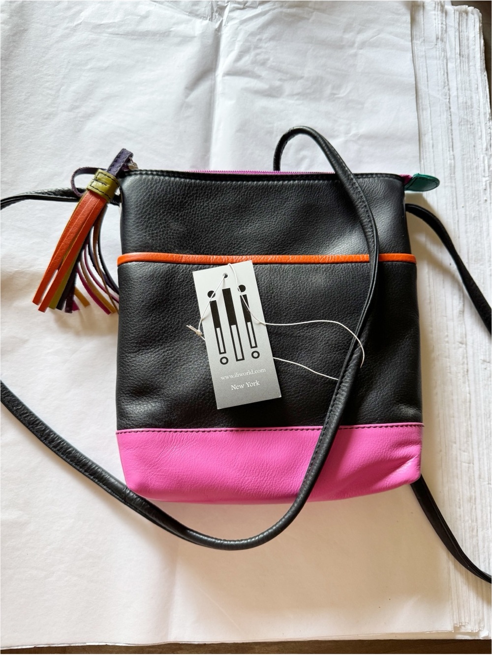 Colorful Crossbody Iliworld Genuine Leather